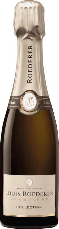 45,95 € Envoi gratuit | Blanc mousseux Louis Roederer Collection Brut Grande Réserve A.O.C. Champagne Champagne France Pinot Noir, Chardonnay, Pinot Meunier Demi- Bouteille 37 cl