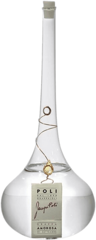 57,95 € Envio grátis | Aguardente Grappa Poli Vespaiolo Itália Garrafa Medium 50 cl