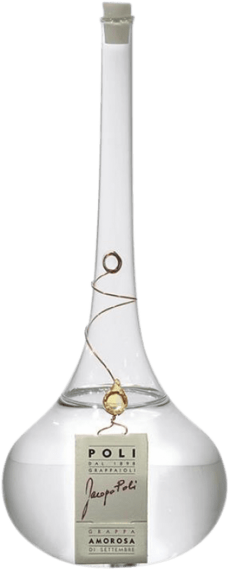 57,95 € Free Shipping  Grappa Poli Vespaiolo Italy Medium Bottle 50 cl