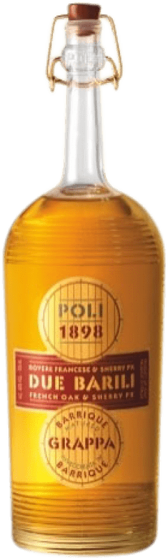 51,95 € Envio grátis | Aguardente Grappa Poli Due Barrili Itália Garrafa 70 cl