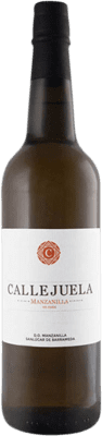 29,95 € Kostenloser Versand | Verstärkter Wein Callejuela Almacenista D.O. Manzanilla-Sanlúcar de Barrameda Andalusien Spanien Medium Flasche 50 cl