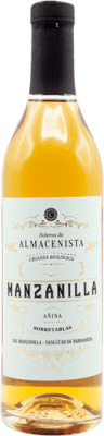 29,95 € Envio grátis | Vinho Generoso Fortificado Callejuela Almacenista Añina D.O. Manzanilla-Sanlúcar de Barrameda Andaluzia Espanha Garrafa Medium 50 cl