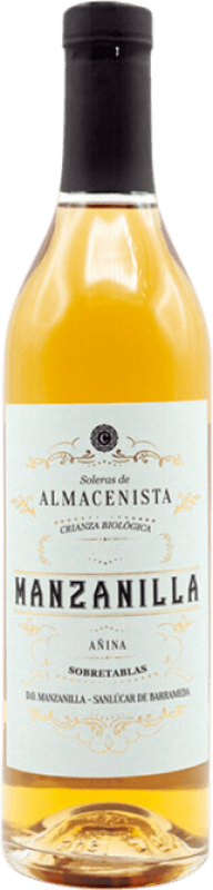 29,95 € 免费送货 | 加强葡萄酒 Callejuela Almacenista Añina D.O. Manzanilla-Sanlúcar de Barrameda 安达卢西亚 西班牙 中瓶装 50 cl