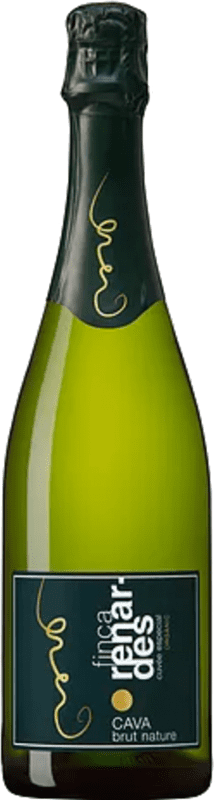 6,95 € 送料無料 | 白スパークリングワイン Parató Finca Renardes ブルットの自然 D.O. Cava カタロニア スペイン ボトル 75 cl