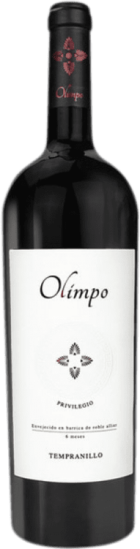 7,95 € Бесплатная доставка | Красное вино Olimpo. Tempranillo Syrah старения I.G.P. Vino de la Tierra de Castilla Castilla la Mancha y Madrid Испания Tempranillo, Syrah бутылка 75 cl