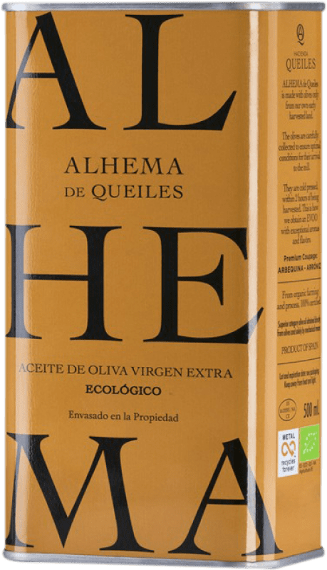 11,95 € 免费送货 | 橄榄油 Alhema de Queiles Oli 西班牙 大罐头 50 cl