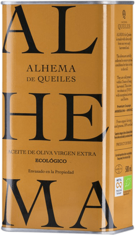 12,95 € Free Shipping | Olive Oil Alhema de Queiles Oli Spain Special Can 50 cl