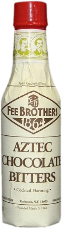 17,95 € 免费送货 | 饮料和搅拌机 Fee Brothers Chocolate Bitter 美国 小瓶 15 cl