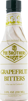 17,95 € Бесплатная доставка | Напитки и миксеры Fee Brothers Grapefruit Bitter Соединенные Штаты Маленькая бутылка 15 cl