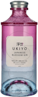 47,95 € Бесплатная доставка | Джин Ukiyo Japanese Blossom Gin Япония бутылка 70 cl