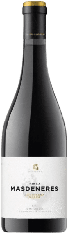 31,95 € Free Shipping | Red wine Gerisena Finca Masdeneres Aged D.O. Empordà Catalonia Spain Mazuelo, Carignan Bottle 75 cl