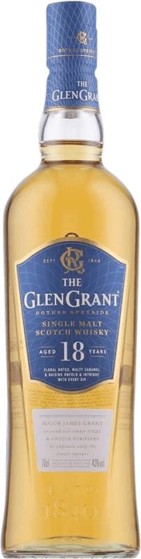 136,95 € Spedizione Gratuita | Whisky Single Malt Glen Grant Scozia Regno Unito 18 Anni Bottiglia 70 cl