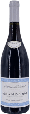 32,95 € Free Shipping | Red wine Chartron et Trebuchet Aged A.O.C. Savigny-lès-Beaune Burgundy France Pinot Black Bottle 75 cl