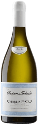 43,95 € Envío gratis | Vino blanco Chartron et Trebuchet 1er Cru Fourchaume Crianza A.O.C. Chablis Borgoña Francia Chardonnay Botella 75 cl