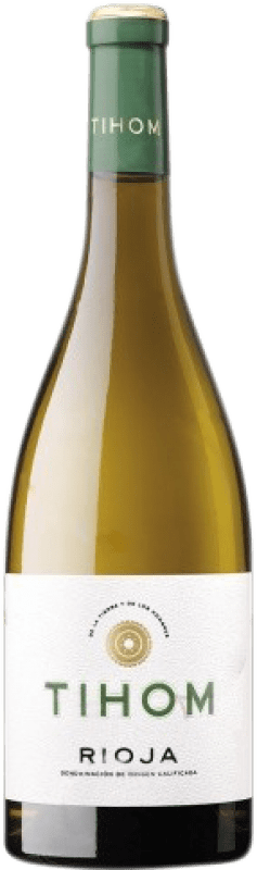 23,95 € Envio grátis | Vinho branco Tihom Blanco Crianza D.O.Ca. Rioja La Rioja Espanha Grenache Branca, Macabeo, Maturana Branca Garrafa 75 cl