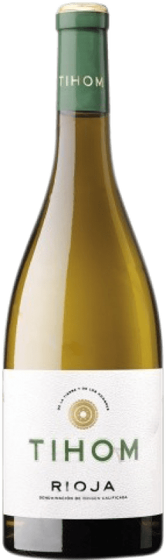 23,95 € Spedizione Gratuita | Vino bianco Tihom Blanco Crianza D.O.Ca. Rioja La Rioja Spagna Grenache Bianca, Macabeo, Maturana Bianca Bottiglia 75 cl