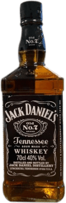 32,95 € Free Shipping | Bourbon Whisky Jack Daniel's Old Nº 7 Metal Box Limited Edition United States 70 cl