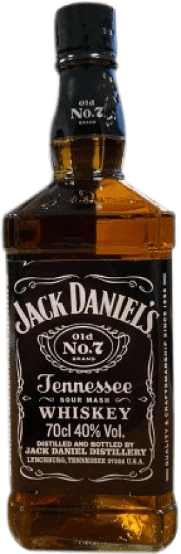 32,95 € Envío gratis | Whisky Bourbon Jack Daniel's Old Nº 7 Metal Box Edición Limitada Estados Unidos 70 cl