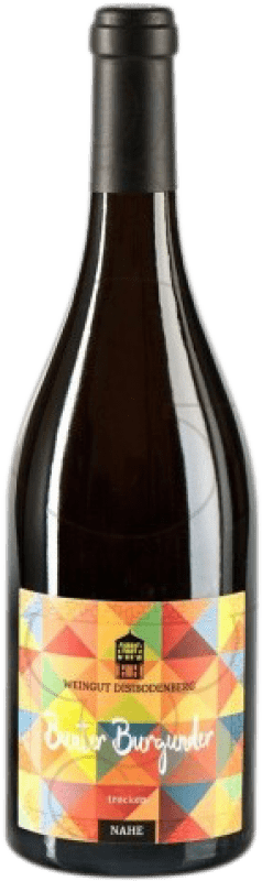 27,95 € Бесплатная доставка | Белое вино Weingut Disibodenberg Bunter Burgunder Молодой Q.b.A. Nahe Германия Pinot Grey бутылка 75 cl