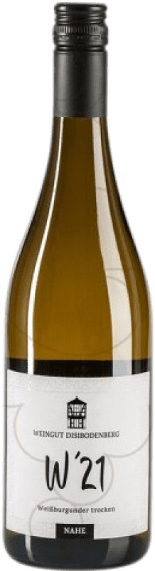 15,95 € Spedizione Gratuita | Vino bianco Weingut Disibodenberg Giovane Q.b.A. Nahe Germania Pinot Bianco Bottiglia 75 cl