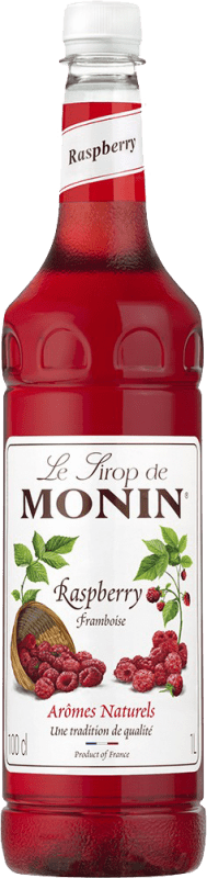 19,95 € Envoi gratuit | Schnaps Monin Framboise PET France Bouteille 1 L Sans Alcool