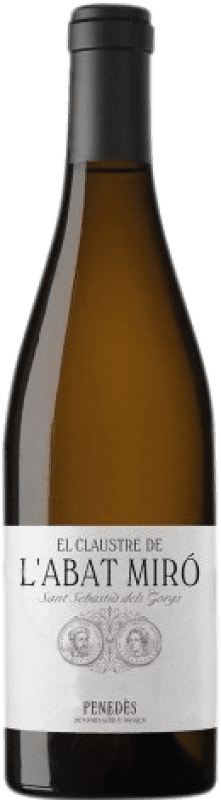24,95 € 送料無料 | 白ワイン Parxet Claustre de l'Abat Miró Blanco 高齢者 D.O. Penedès カタロニア スペイン ボトル 75 cl