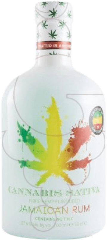 34,95 € Бесплатная доставка | Ром Cannabis Sativa Нидерланды бутылка 70 cl
