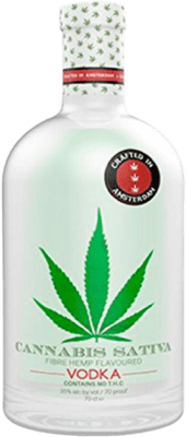 34,95 € Envío gratis | Vodka Cannabis Sativa Países Bajos Botella 70 cl