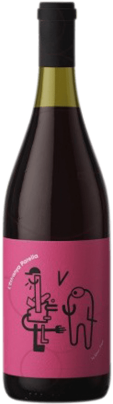 22,95 € Free Shipping | Red wine Viñedos Singulares L'Estranya Parella Young Catalonia Spain Malvasía, Sumoll Bottle 75 cl