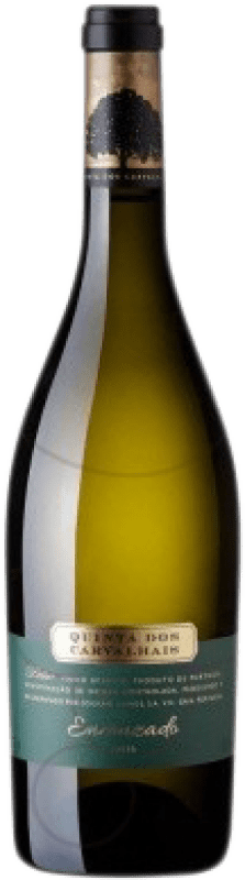 26,95 € Envío gratis | Vino blanco Quinta dos Carvalhais Encruzado Blanco Crianza I.G. Dão Dão Portugal Botella 75 cl