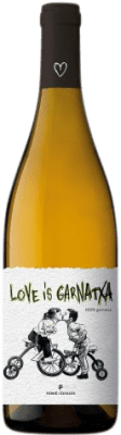 14,95 € Free Shipping | White wine Ferré i Catasús Love is Garnatxa Young D.O. Penedès Catalonia Spain Grenache White Bottle 75 cl