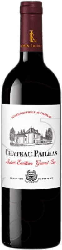 26,95 € Envoi gratuit | Vin Rouge Robin Lafugie Château Pailhas Grand Cru Crianza A.O.C. Saint-Émilion Bordeaux France Merlot, Cabernet Franc Bouteille 75 cl