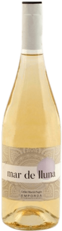 9,95 € Kostenloser Versand | Weißwein Marià Pagès Mar de Lluna Blanc Jung D.O. Empordà Katalonien Spanien Flasche 75 cl