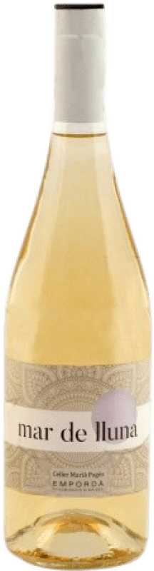 9,95 € Free Shipping | White Wine Marià Pagès Mar de Lluna Young D.O. Empordà Catalonia Spain Bottle 75 cl