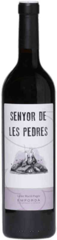 13,95 € Free Shipping | Red Wine Marià Pagès Senyor de les Pedres Crianza — Aged D.O. Empordà Catalonia Spain Bottle 75 cl