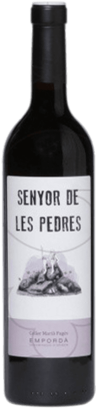 13,95 € Free Shipping | Red wine Marià Pagès Senyor de les Pedres Negre Aged D.O. Empordà Catalonia Spain Bottle 75 cl