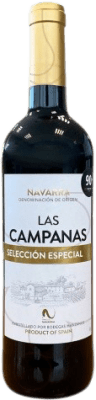 5,95 € Бесплатная доставка | Красное вино Manzanos Las Campanas Selección Especial Молодой D.O. Navarra Наварра Испания бутылка 75 cl
