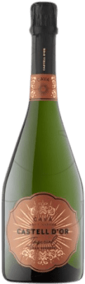 18,95 € 送料無料 | 白のスパークリングワイン Castell d'Or Brut Nature — ブリュット・ナチュール Imperial — インペリアル グラン・レセルバ D.O. Cava カタロニア スペイン 75 cl