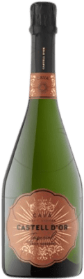 16,95 € Free Shipping | White sparkling Castell d'Or Imperial Brut Nature Grand Reserve D.O. Cava Catalonia Spain Bottle 75 cl