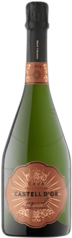 16,95 € Free Shipping | White sparkling Castell d'Or Imperial Brut Nature Grand Reserve D.O. Cava Catalonia Spain Bottle 75 cl