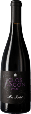 129,95 € Spedizione Gratuita | Vino rosso Clos d'Agon Mas Plalet D.O. Empordà Catalogna Spagna Syrah Bottiglia 75 cl