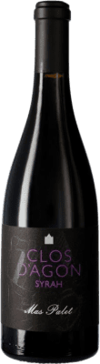 136,95 € Бесплатная доставка | Красное вино Clos d'Agon Mas Palet D.O. Empordà Каталония Испания Syrah — Сира 75 cl