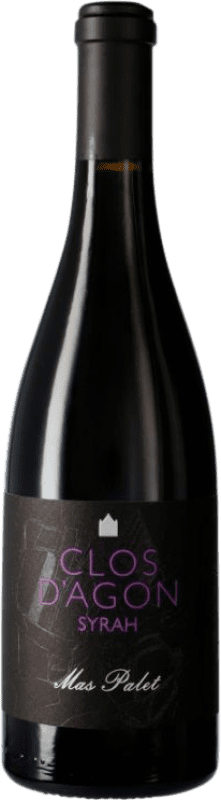 136,95 € Free Shipping | Red wine Clos d'Agon Mas Plalet D.O. Empordà Catalonia Spain Syrah Bottle 75 cl