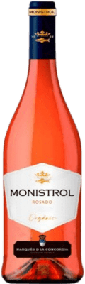 5,95 € 免费送货 | 玫瑰酒 Marqués de Monistrol Rosat 年轻的 D.O. Catalunya 加泰罗尼亚 西班牙 Tempranillo, Merlot, Syrah 瓶子 75 cl