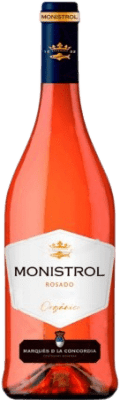 5,95 € Free Shipping | Rosé wine Marqués de Monistrol Rosat Young D.O. Catalunya Catalonia Spain Tempranillo, Merlot, Syrah Bottle 75 cl