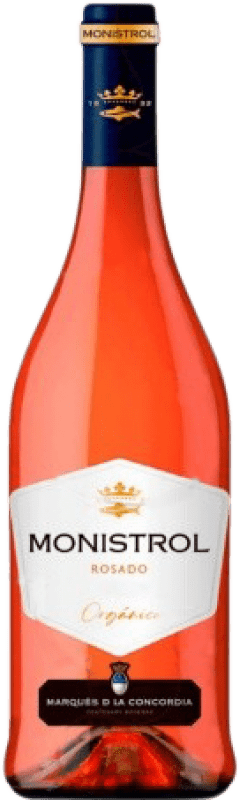 5,95 € 免费送货 | 玫瑰酒 Marqués de Monistrol Rosat 年轻的 D.O. Catalunya 加泰罗尼亚 西班牙 Tempranillo, Merlot, Syrah 瓶子 75 cl