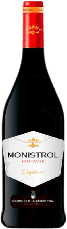 5,95 € Free Shipping | Red wine Marqués de Monistrol Tinto Aged D.O. Catalunya Catalonia Spain Bottle 75 cl