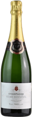 42,95 € Envio grátis | Espumante branco Veuve Bonnebal Précieux Brut Grande Reserva A.O.C. Champagne Champagne França Garrafa 75 cl