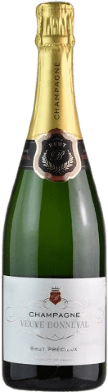 42,95 € Envoi gratuit | Blanc mousseux Veuve Bonnebal Précieux Brut Grande Réserve A.O.C. Champagne Champagne France Bouteille 75 cl