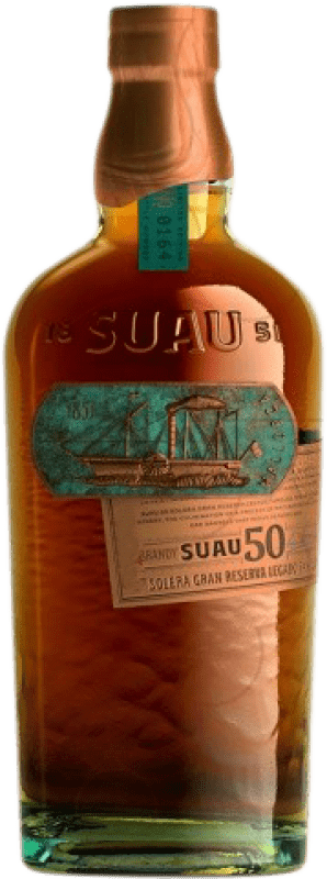 108,95 € Free Shipping | Brandy Suau Grand Reserve Spain 50 Years Bottle 70 cl